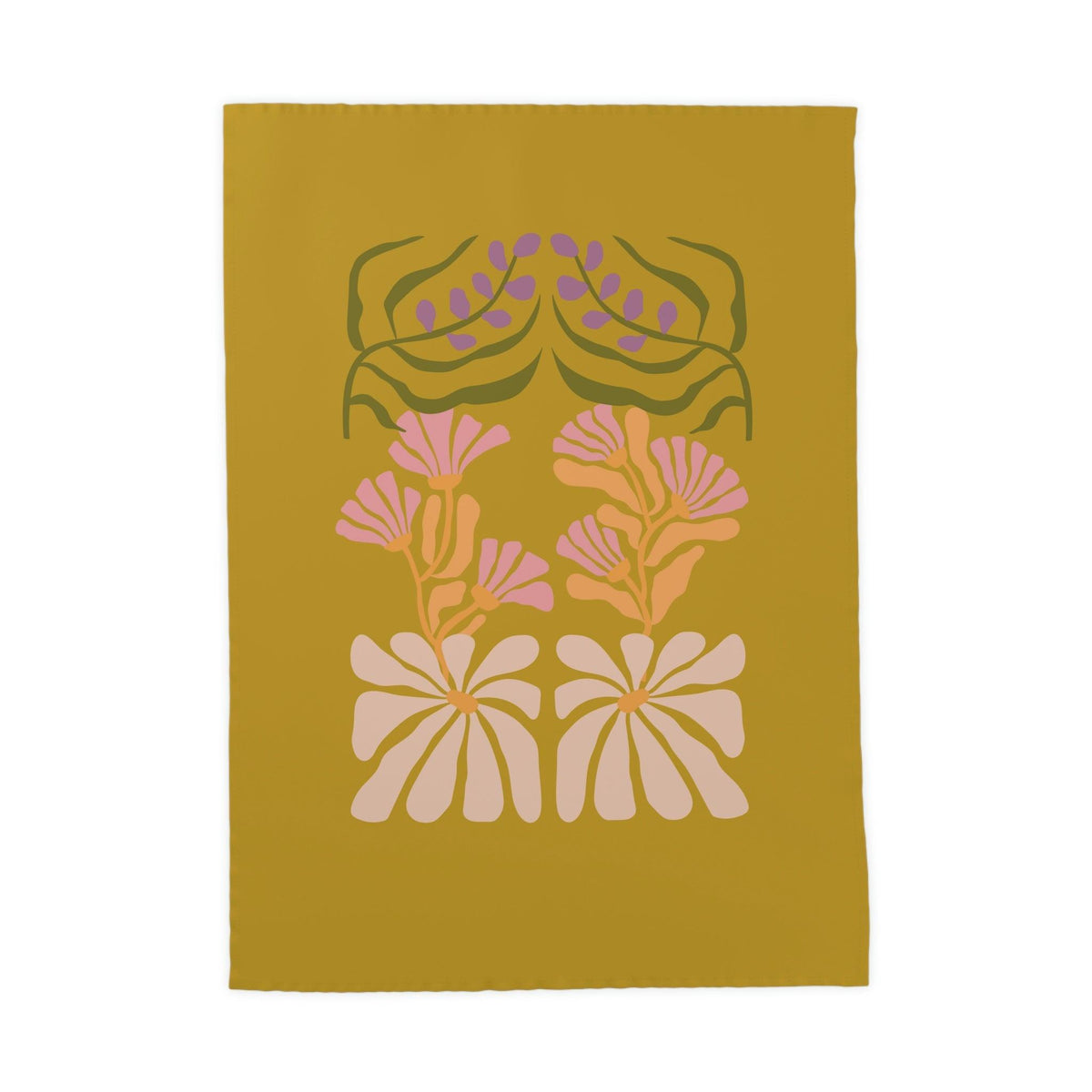 Flower Power Tea & Kitchen Towel 20" × 27"