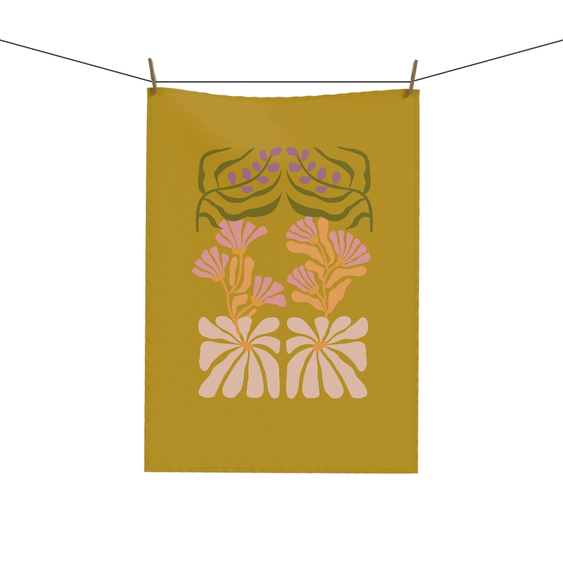 Flower Power Tea & Kitchen Towel