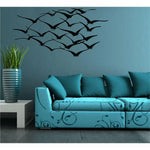 Flying Cranes Metal Wall Hanging Decor