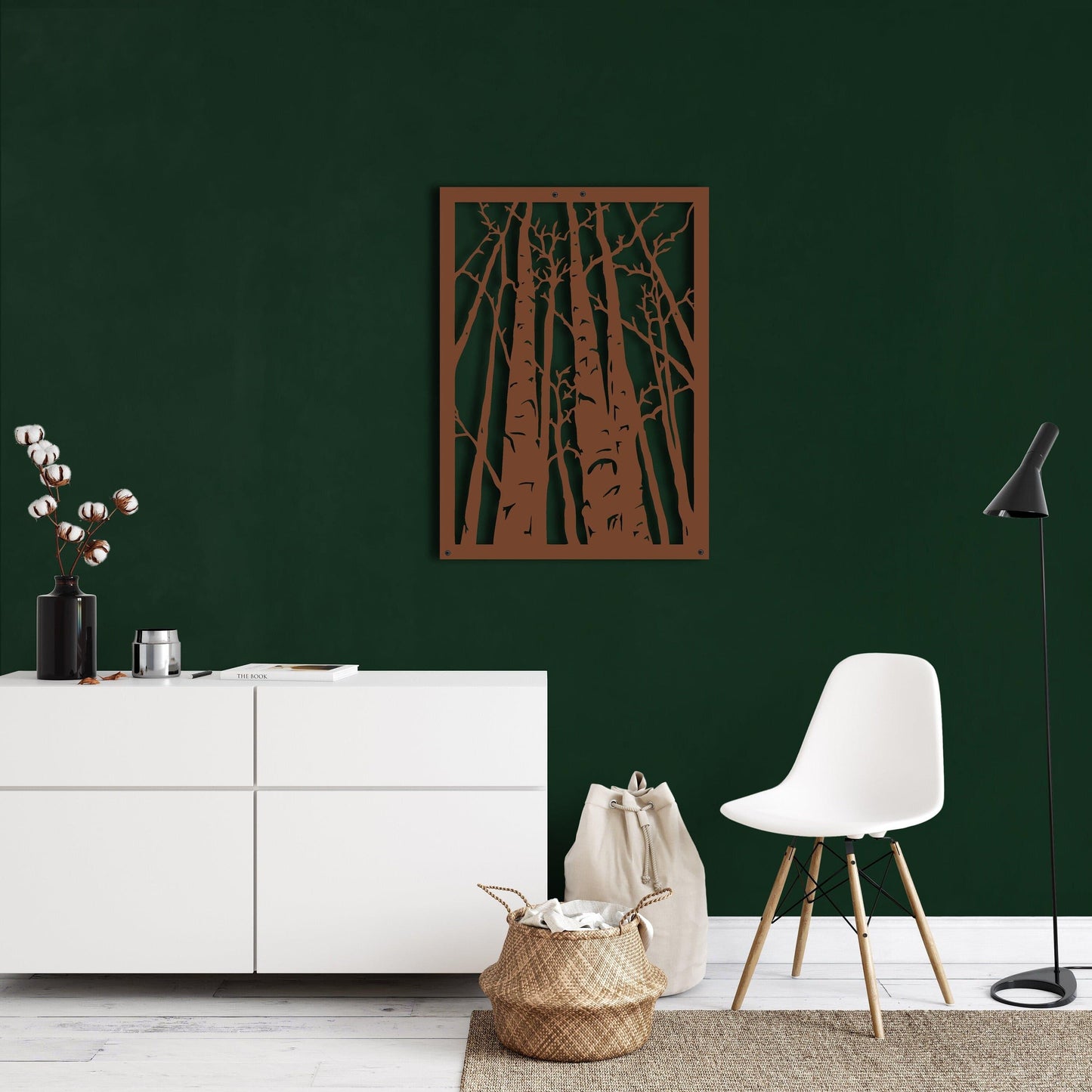 Forest Metal Wall Art - MAIA HOMES