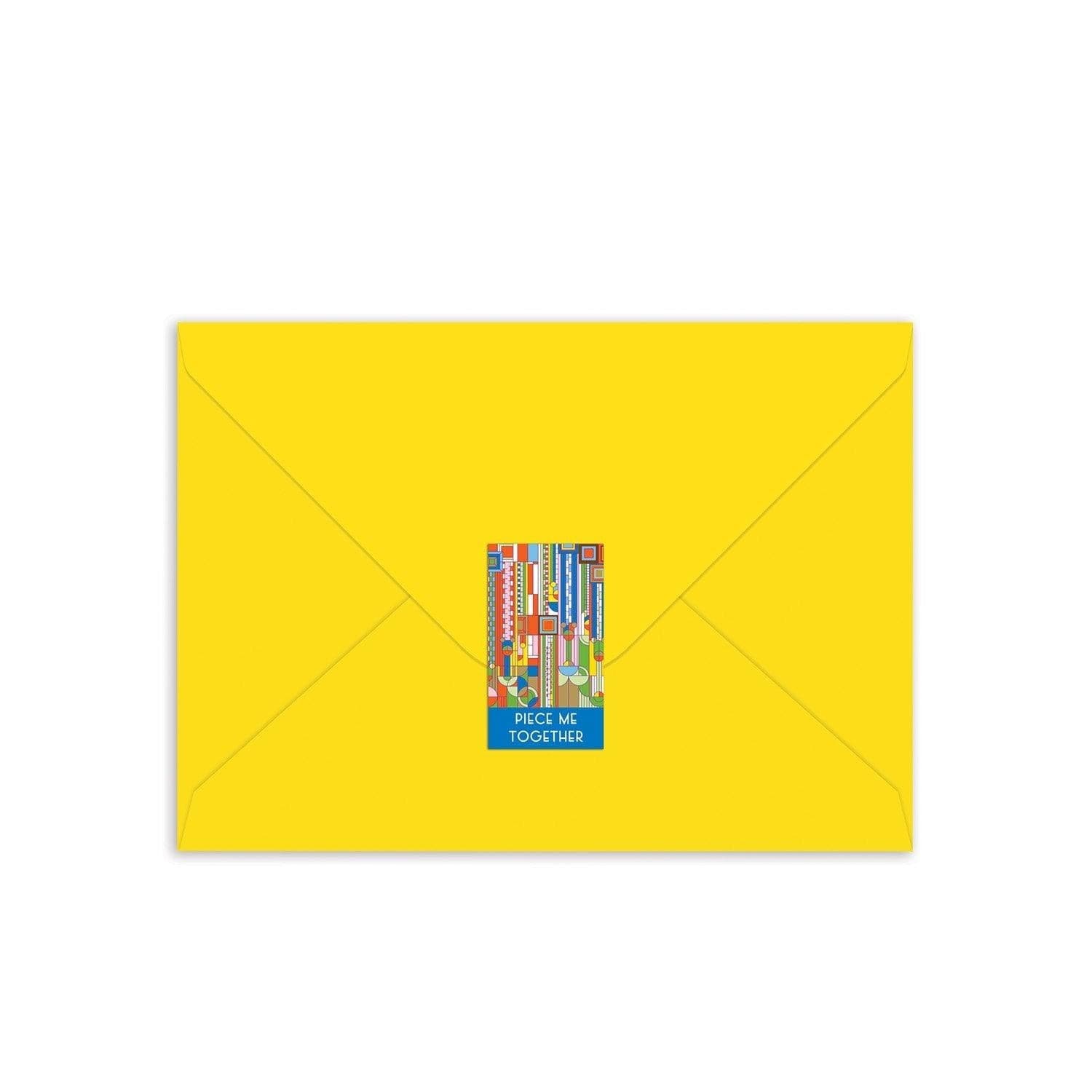 Frank Lloyd Wright Saguaro Forms & Cactus Flowers Greeting Card Puzzle