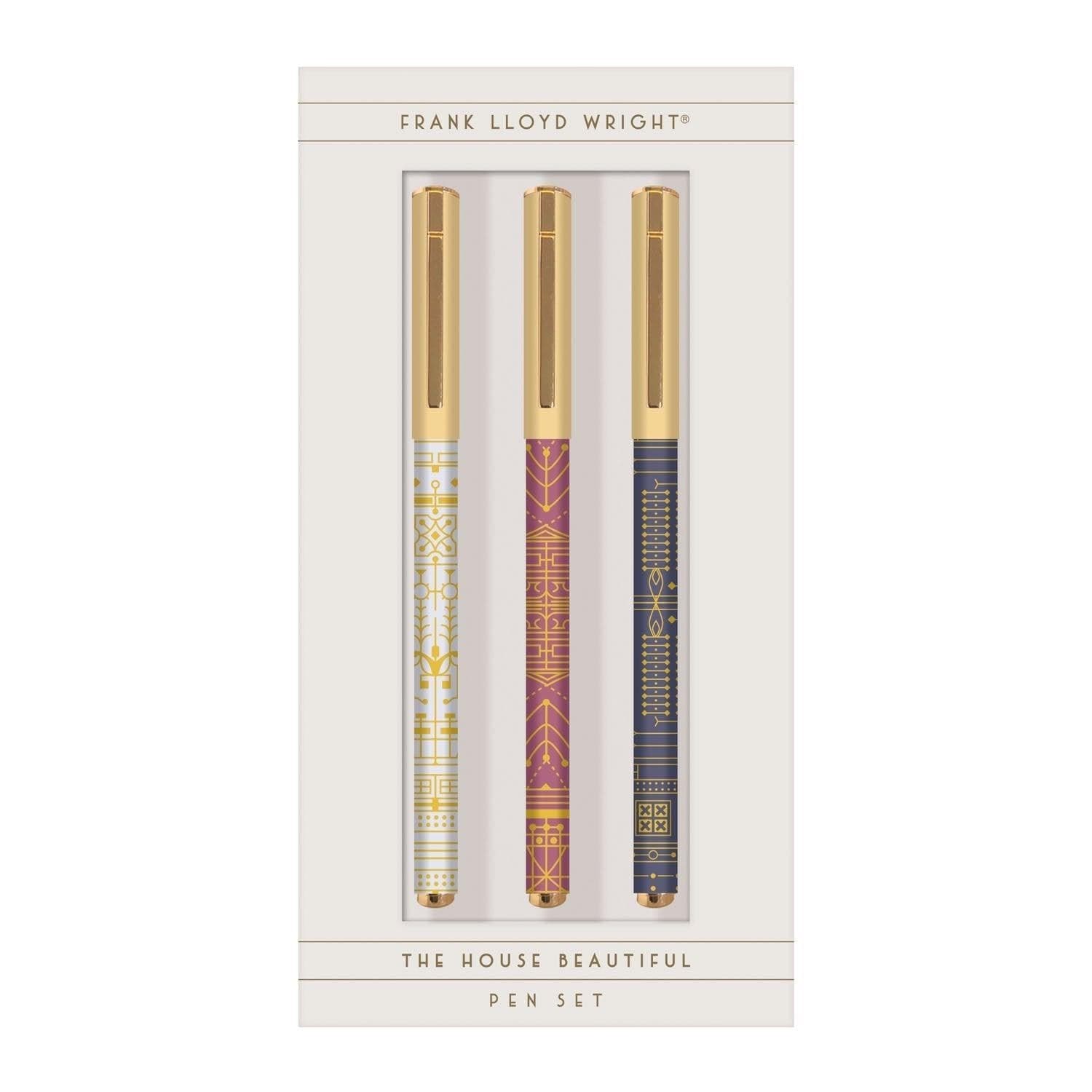 Frank Lloyd Wright The House Beautiful Pen Set - MAIA HOMES