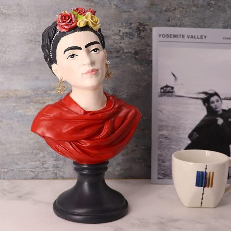 Frida Kahlo Statue Bust Sculpture