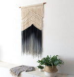 FROZEN MOUNTAINS Large Macrame Wall Hanging