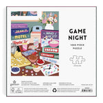 Game Night 1000 Piece Puzzle