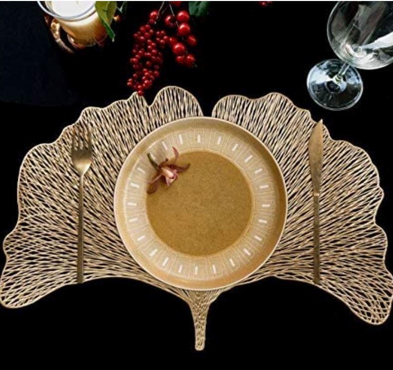 Gingko Leaf Placemats - MAIA HOMES