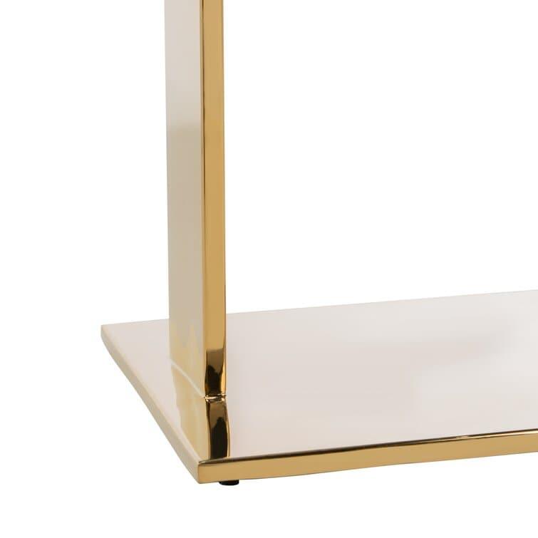 Glam Acrylic C End Table - MAIA HOMES