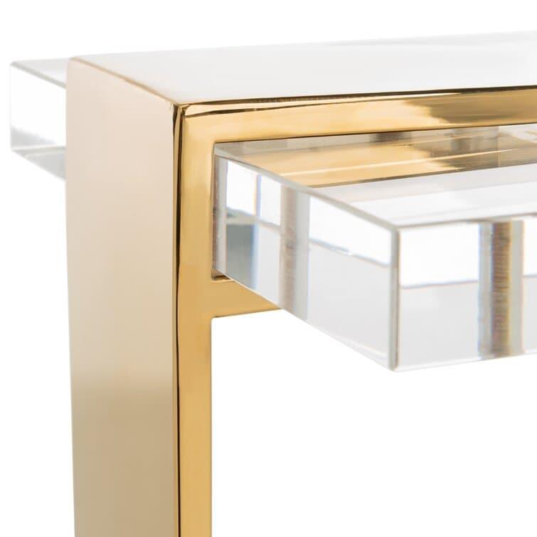 Glam Acrylic C End Table