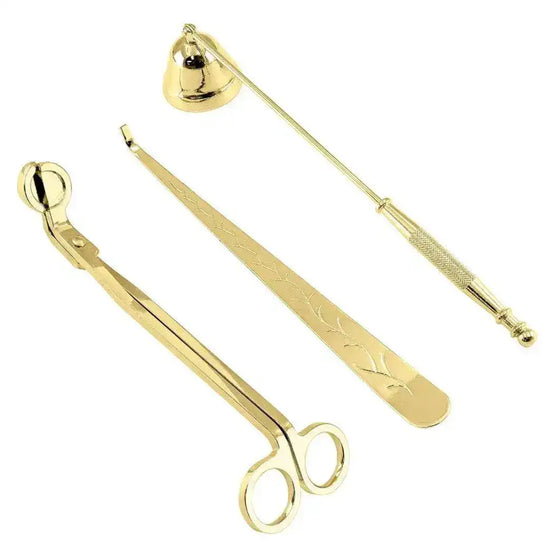 Gold Candle Wick Trimmer Set MAIA HOMES