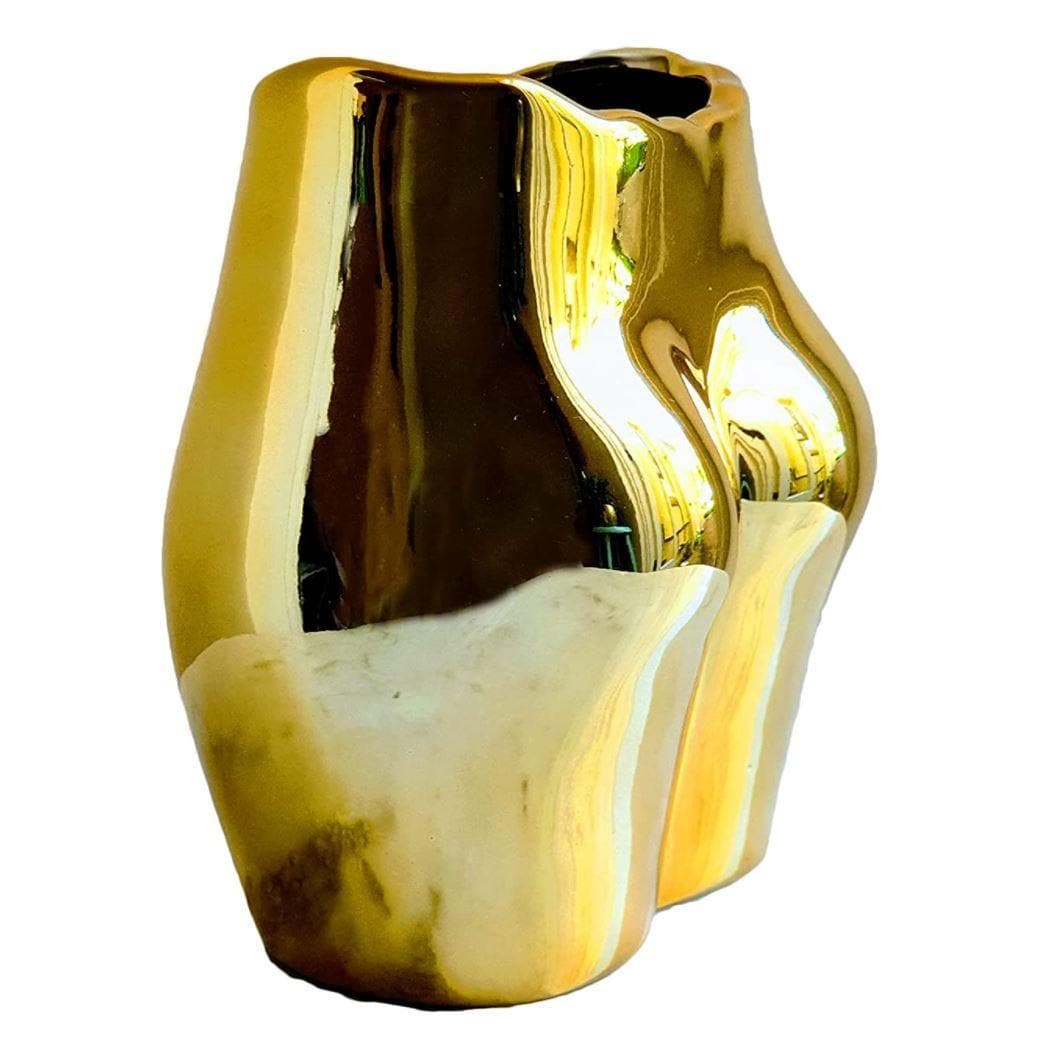 Gold Female Bottom Vase