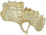 Gold Gingko Leaves Trinket