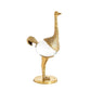 Golden Crystal Ostrich Figurine - MAIA HOMES