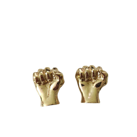 Golden Fist Cabinet Door Knobs - Set of 2 - MAIA HOMES