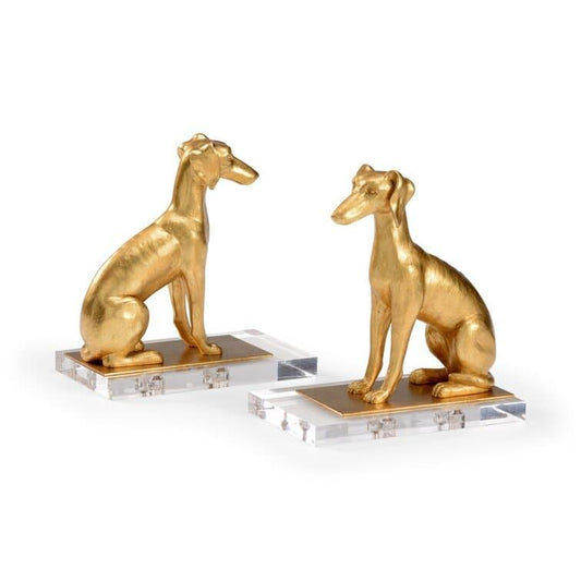Golden Pet Dogs Flossie Bookends - MAIA HOMES