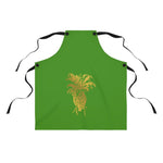 Golden Pine Apple Apron One Size