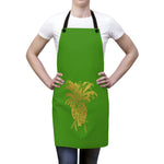 Golden Pine Apple Apron