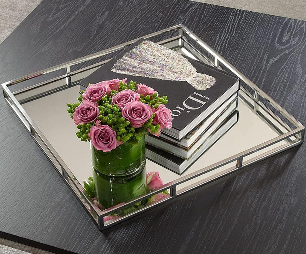 Grande Stainless Steel Vanity Tray - MAIA HOMES