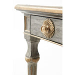 Gray English Epitome Wooden Console Table