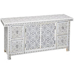 Gray Frankie Bone Inlay Sideboard Default Title