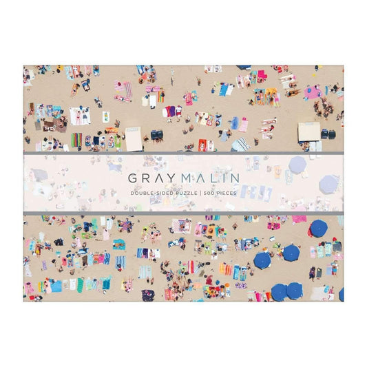 Gray Malin The Beach Double-Sided 500 Piece Jigsaw Puzzle