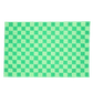 Green Checker Jute Rug - MAIA HOMES