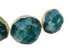 Green Fluorite Agate Cabinet Door Pull Handle - Set of 4