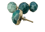 Green Fluorite Agate Cabinet Door Pull Handle - Set of 4