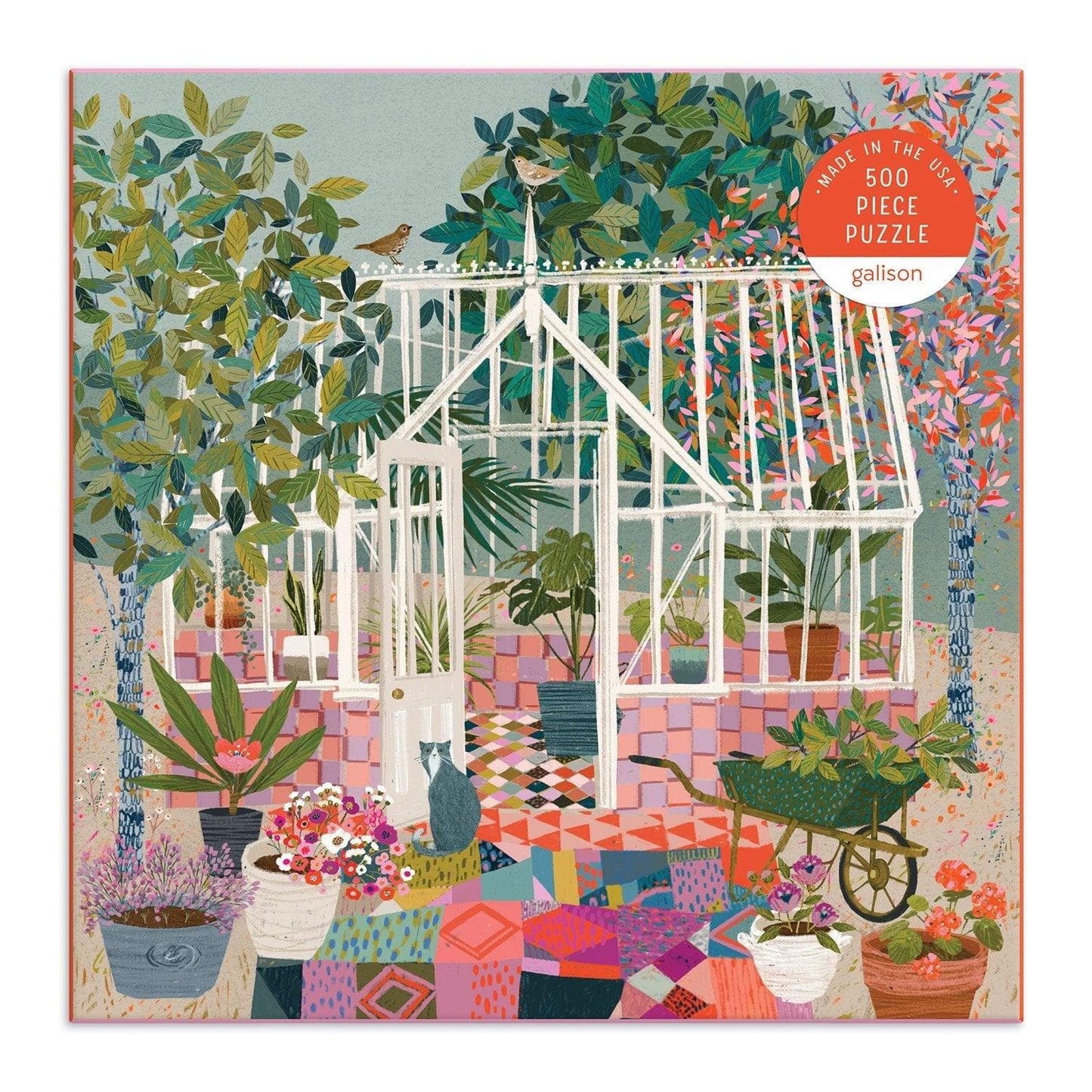 Greenhouse Gardens 500 Piece Jigsaw Puzzle