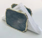 Grey Agate Stone Napkin Holder