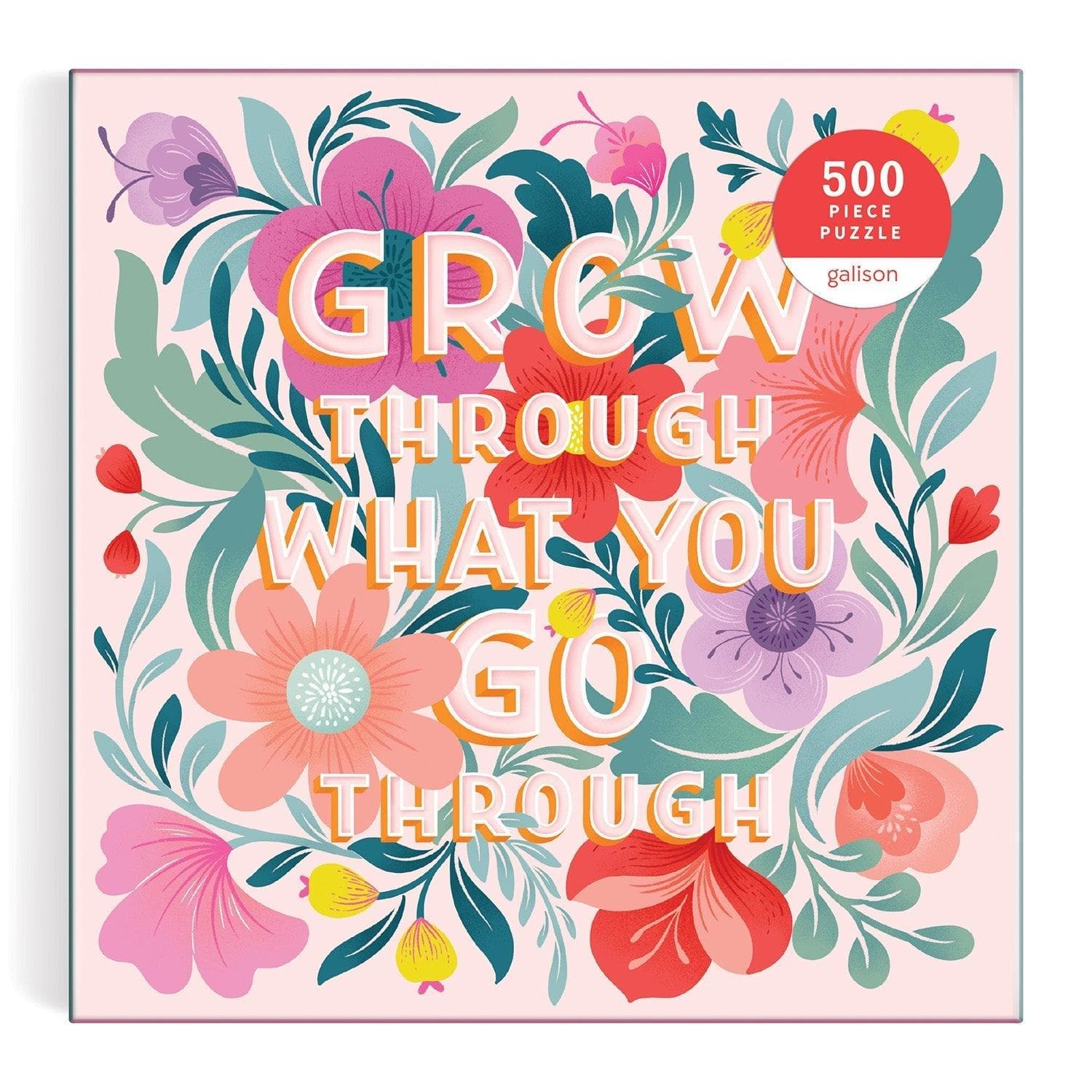 Grow Through What You Go Through 500 Piece Puzzle