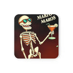 Halloween on Mars Cork Back Coaster Square 3.75" Ã— 3.75" Cork