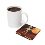 Halloween on Mars Cork Back Coaster