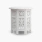Hand-carved Thida Wooden Accent Table - MAIA HOMES