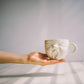 Hand Crafted Yawning Baby Face Porcelain Mug - MAIA HOMES