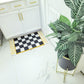 Handmade Cotton Checker Bathmat - MAIA HOMES