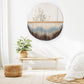 Handmade Round Macrame Mirror Wall Hanging with Fringes - MAIA HOMES