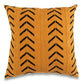 Handmade Yellow and Black African Mud Cloth Cushion Cover - MAIA HOMES