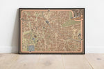 Hannover City Map Poster| Hannover Map Wall Art