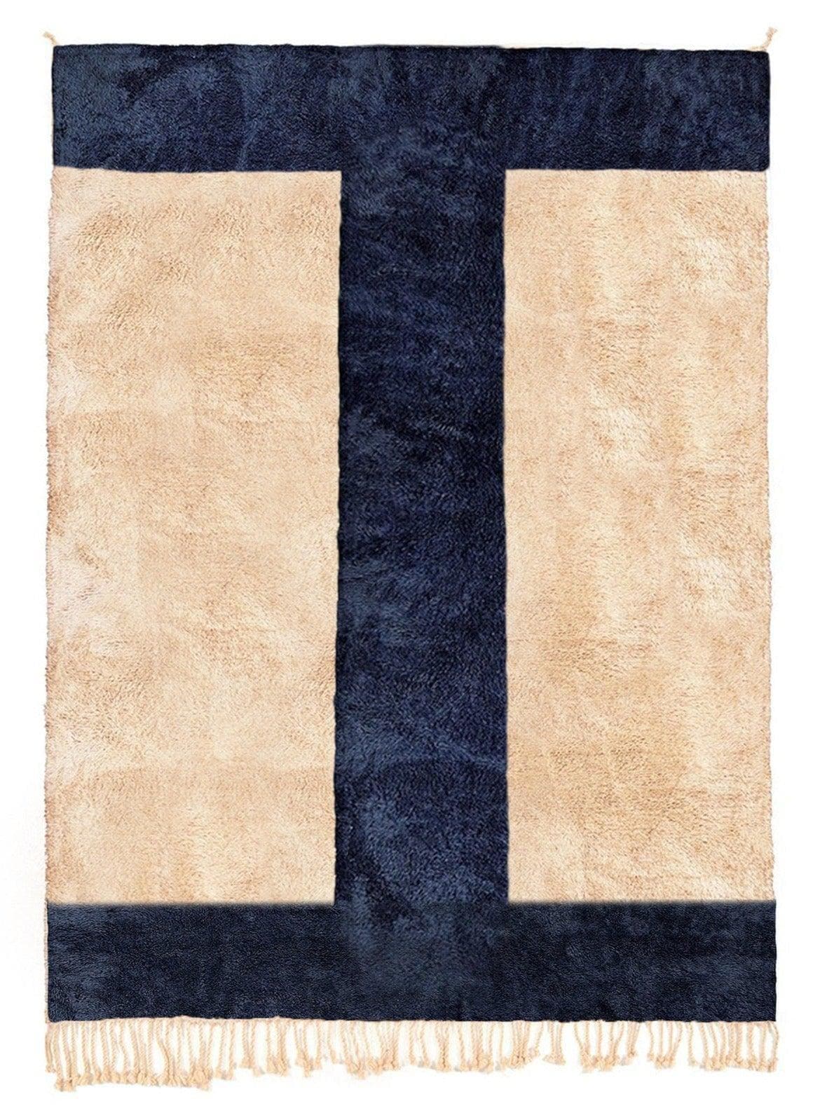 Harry and Henry Moroccan Handwoven Wool Area Rug - MAIA HOMES