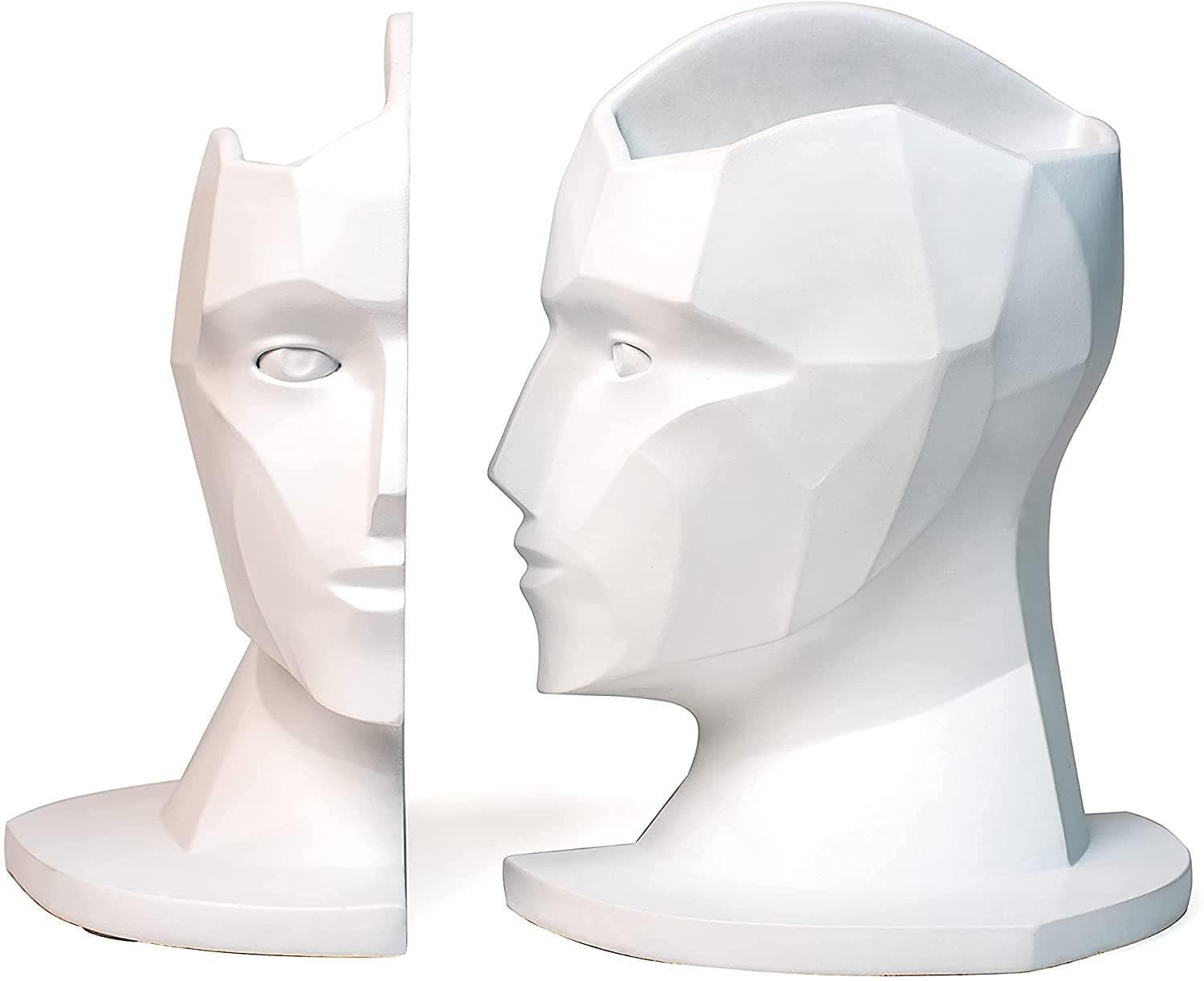 Head Statue Planter/Bookends