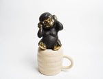 Hear No Evil See No Evil Monkey Figurines - Set of 4