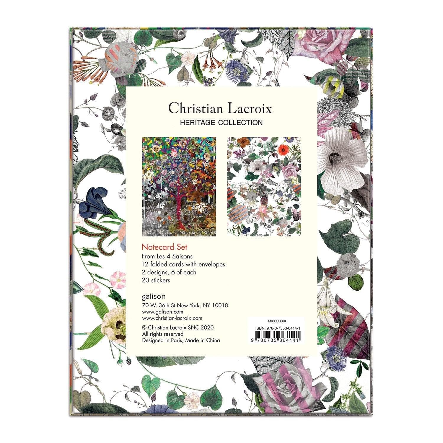 Heritage Collection Les 4 Saisons Boxed Notecards - MAIA HOMES