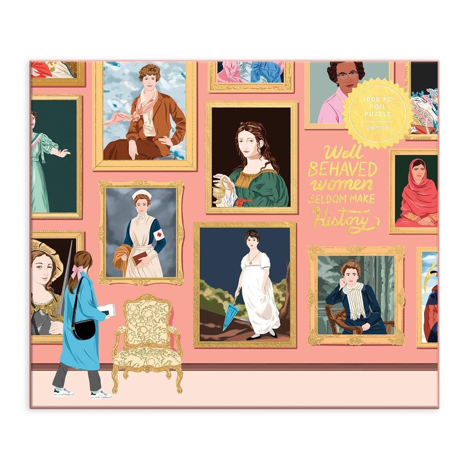 Herstory Museum 1000 Piece Foil Jigsaw Puzzle