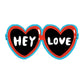 Hey Love Shaped Notecard Portfolio - MAIA HOMES