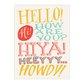 High Five by Ladyfingers Letterpress Greeting Card Assortment - MAIA HOMES