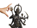 Hindu God Mahakali Dancing Statue