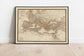 Historical Map of Roman Empire| Old Map Wall Decor - MAIA HOMES
