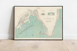 Historical Map of Trieste| Maps of Italy