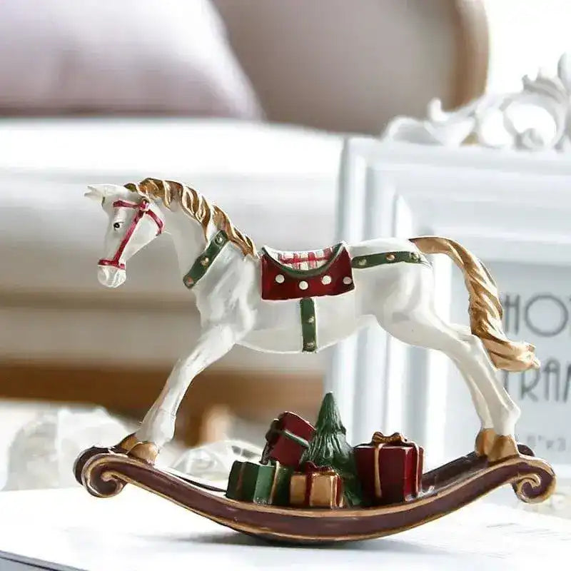Holiday Decorative Rocking Horse