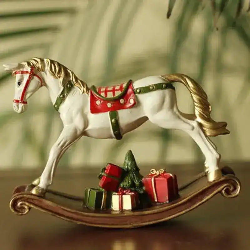 Holiday Decorative Rocking Horse